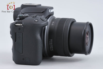【中古】Canon キヤノン EOS R50 RF-S 18-45 IS STM レンズキット ブラック シャッター回数僅少