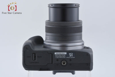 【中古】Canon キヤノン EOS R50 RF-S 18-45 IS STM レンズキット ブラック シャッター回数僅少