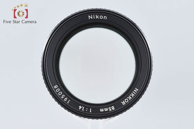 【中古】Nikon ニコン Ai-S NIKKOR 85mm f/1.4