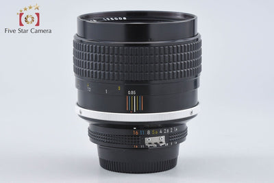 【中古】Nikon ニコン Ai-S NIKKOR 85mm f/1.4