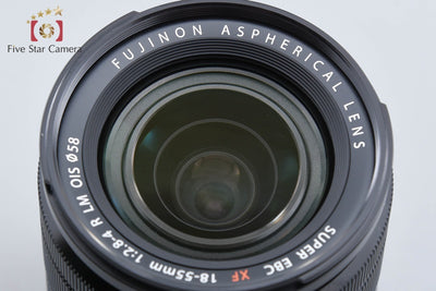 【中古】FUJIFILM 富士フイルム XF 18-55mm f/2.8-4 R LM OIS ASPHERICAL