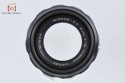 【中古】Nikon ニコン NIKKOR-S.C Auto 50mm f/1.4