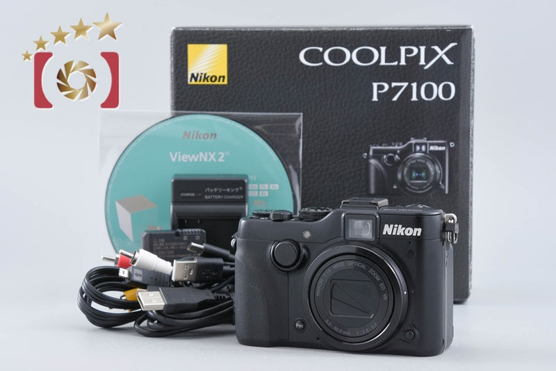 【中古】Nikon ニコン COOLPIX P7100 ブラック コンパクトデジタルカメラ 元箱付き