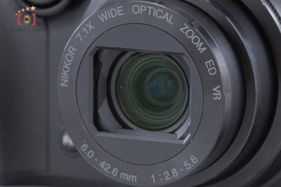 【中古】Nikon ニコン COOLPIX P7100 ブラック コンパクトデジタルカメラ 元箱付き