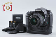 【中古】PENTAX ペンタックス K10D + SMC DA 18-55mm f/3.5-5.6 AL + D-BG2 バッテリーグリップ シャッター回数僅少