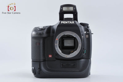 【中古】PENTAX ペンタックス K10D + SMC DA 18-55mm f/3.5-5.6 AL + D-BG2 バッテリーグリップ シャッター回数僅少