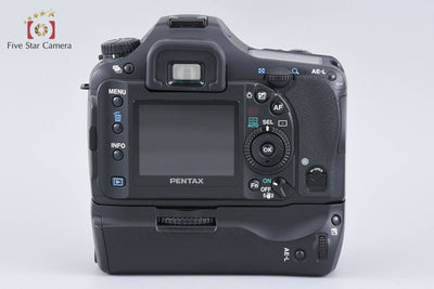 【中古】PENTAX ペンタックス K10D + SMC DA 18-55mm f/3.5-5.6 AL + D-BG2 バッテリーグリップ シャッター回数僅少