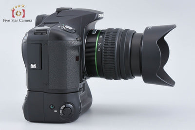 【中古】PENTAX ペンタックス K10D + SMC DA 18-55mm f/3.5-5.6 AL + D-BG2 バッテリーグリップ シャッター回数僅少
