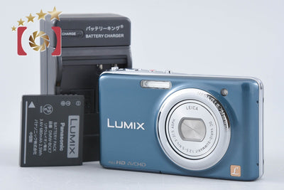 【中古】Panasonic パナソニック LUMIX DMC-FX77 スエードブルー コンパクトデジタルカメラ