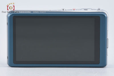 【中古】Panasonic パナソニック LUMIX DMC-FX77 スエードブルー コンパクトデジタルカメラ