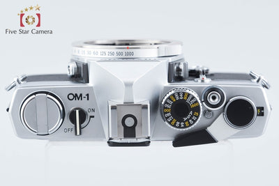 【中古】OLYMPUS オリンパス OM-1 シルバー フィルム一眼レフカメラ