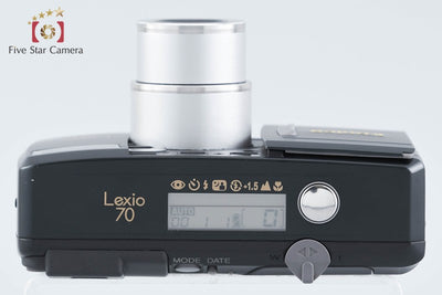 【中古】Konica コニカ Lexio 70 ブラックエディション コンパクトフィルムカメラ