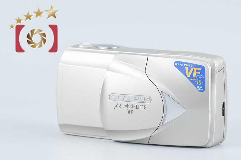 【中古】OLYMPUS オリンパス μ[mju:]-II ミューII 115 VF コンパクトフィルムカメラ
