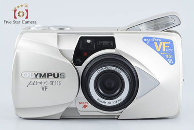 【中古】OLYMPUS オリンパス μ[mju:]-II ミューII 115 VF コンパクトフィルムカメラ