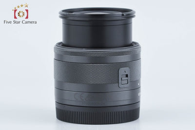 【中古】Canon キヤノン EF-M 15-45mm f/3.5-6.3 IS STM ブラック