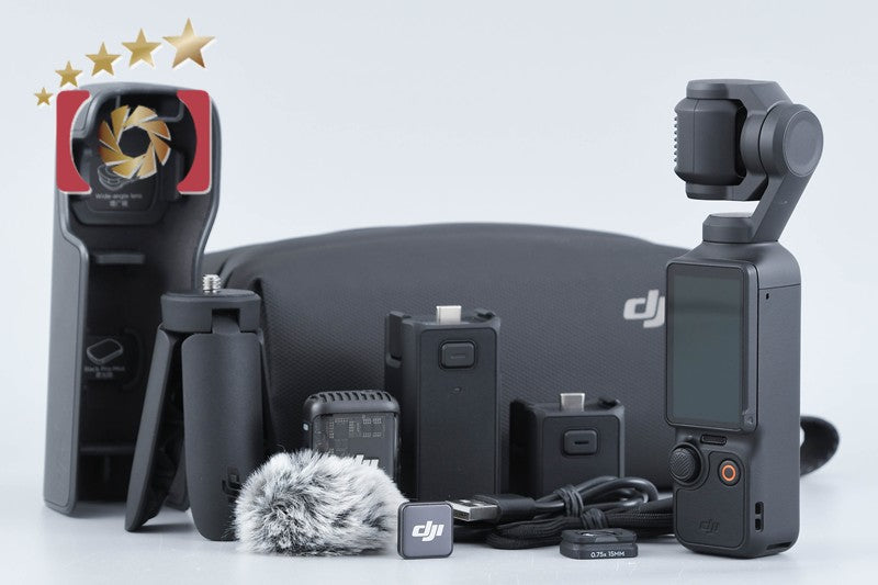 【中古】DJI ディージェーアイ OSMO Pocket 3 クリエイターコンボ ジンバルカメラ