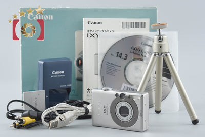 【中古】Canon キヤノン IXY Digital 55 コンパクトデジタルカメラ 元箱付き