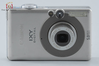 【中古】Canon キヤノン IXY Digital 55 コンパクトデジタルカメラ 元箱付き