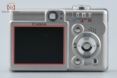 【中古】Canon キヤノン IXY Digital 55 コンパクトデジタルカメラ 元箱付き