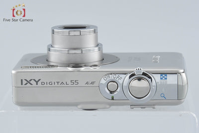 【中古】Canon キヤノン IXY Digital 55 コンパクトデジタルカメラ 元箱付き