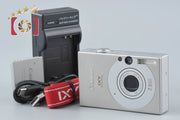 【中古】Canon キヤノン IXY Digital 10 シルバー コンパクトデジタルカメラ