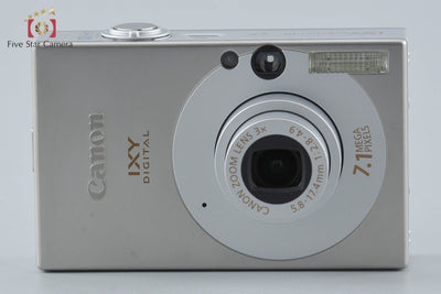 【中古】Canon キヤノン IXY Digital 10 シルバー コンパクトデジタルカメラ