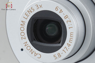 【中古】Canon キヤノン IXY Digital 10 シルバー コンパクトデジタルカメラ