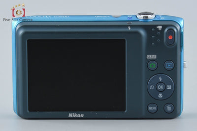 【中古】Nikon ニコン COOLPIX S3500 オリエンタルブルー コンパクトデジタルカメラ