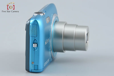 【中古】Nikon ニコン COOLPIX S3500 オリエンタルブルー コンパクトデジタルカメラ