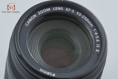 【中古】Canon キヤノン EF-S 55-250mm f/4-5.6 IS II