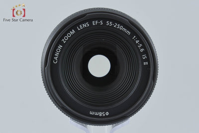 【中古】Canon キヤノン EF-S 55-250mm f/4-5.6 IS II