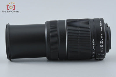【中古】Canon キヤノン EF-S 55-250mm f/4-5.6 IS II