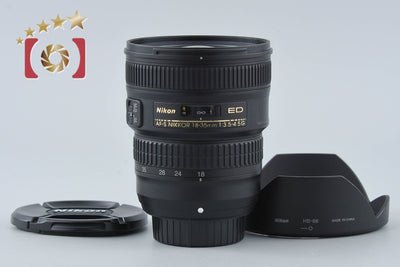【中古】Nikon ニコン AF-S NIKKOR 18-35mm f/3.5-4.5 G ED