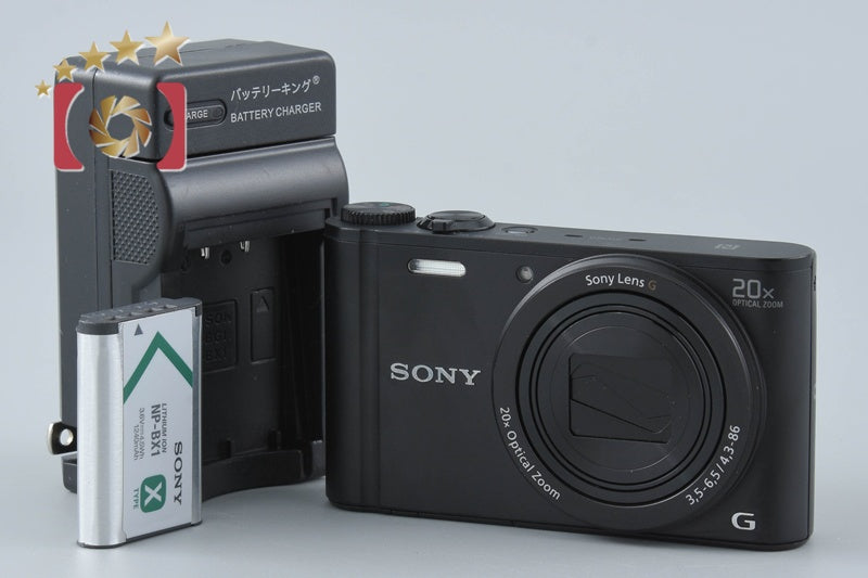 【中古】SONY ソニー Cyber-shot DSC-WX350 ブラック コンパクトデジタルカメラ