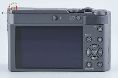 【中古】Panasonic パナソニック LUMIX DC-TX3 グラファイトシルバー コンパクトデジタルカメラ 元箱付き