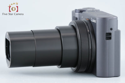 【中古】Panasonic パナソニック LUMIX DC-TX3 グラファイトシルバー コンパクトデジタルカメラ 元箱付き
