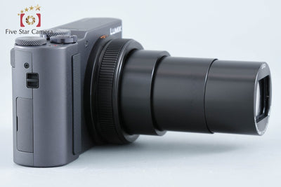 【中古】Panasonic パナソニック LUMIX DC-TX3 グラファイトシルバー コンパクトデジタルカメラ 元箱付き