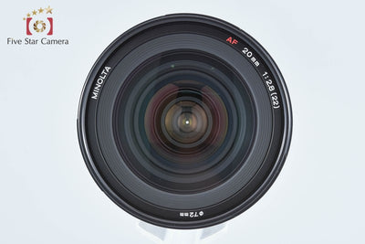 【中古】MINOLTA ミノルタ AF 20mm f/2.8 旧タイプ