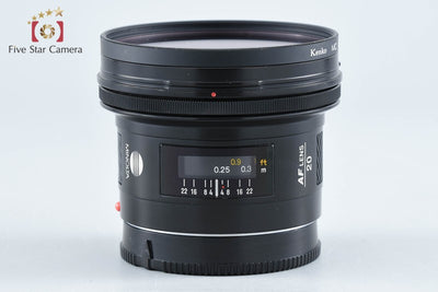 【中古】MINOLTA ミノルタ AF 20mm f/2.8 旧タイプ