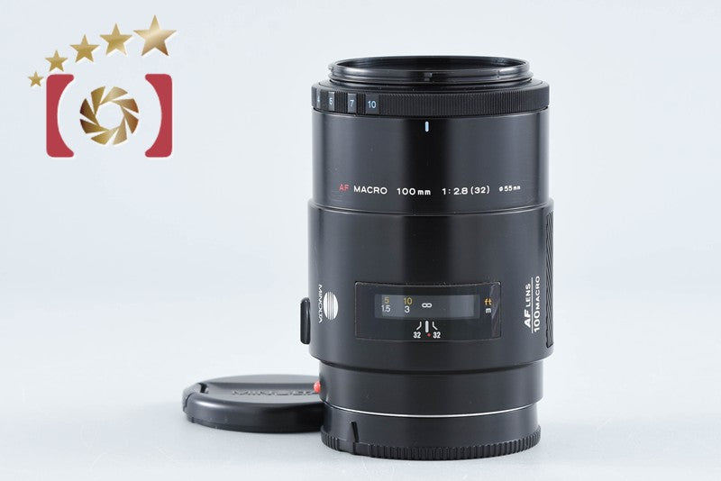 【中古】MINOLTA ミノルタ AF MACRO 100mm f/2.8 旧タイプ