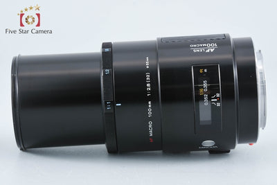 【中古】MINOLTA ミノルタ AF MACRO 100mm f/2.8 旧タイプ