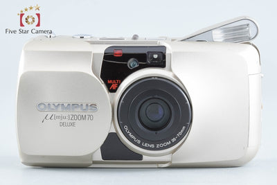 【中古】OLYMPUS オリンパス μ[mju:] ZOOM 70 DELUXE コンパクトフィルムカメラ