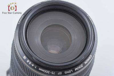 【中古】Canon キヤノン EF 75-300mm f/4-5.6 IS USM