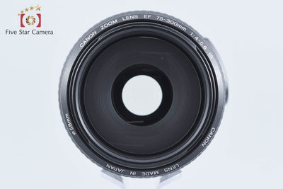 【中古】Canon キヤノン EF 75-300mm f/4-5.6 IS USM