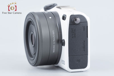 【中古】Canon キヤノン EOS M2 + EF-M 22mm f/2 STM ホワイト