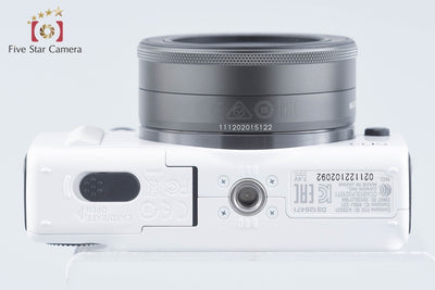 【中古】Canon キヤノン EOS M2 + EF-M 22mm f/2 STM ホワイト