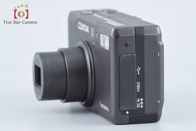 【中古】CONTAX コンタックス Tvs DIGITAL チタンブラック コンパクトデジタルカメラ
