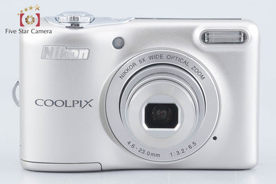 【中古】Nikon ニコン COOLPIX L32 シルバー コンパクトデジタルカメラ