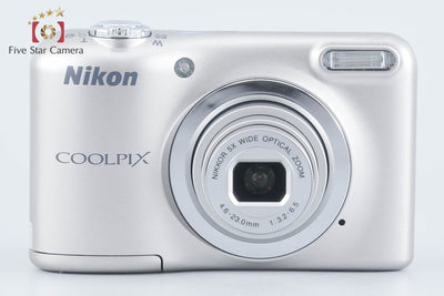 【中古】Nikon ニコン COOLPIX A10 シルバー コンパクトデジタルカメラ