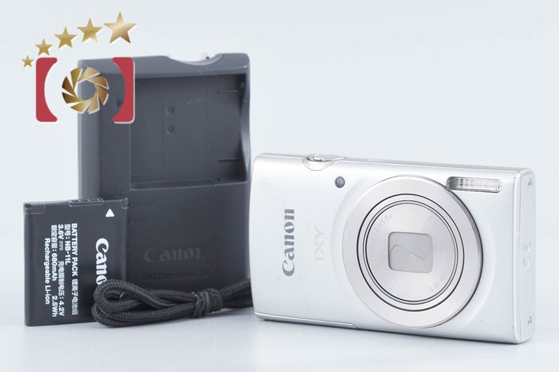 【中古】Canon キヤノン IXY 200 シルバー コンパクトデジタルカメラ